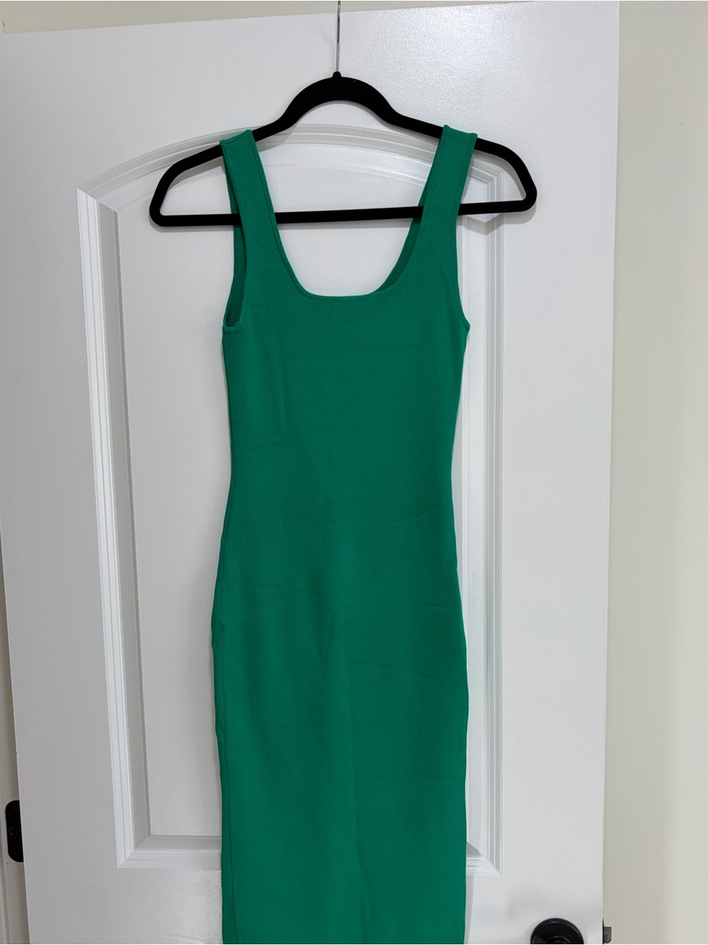 GUESS Green Bodycon Tank Midi Dress - Size S